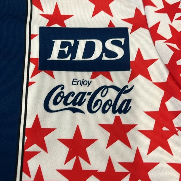 Men's Red Cycling Shirt - Picture 3 of 9